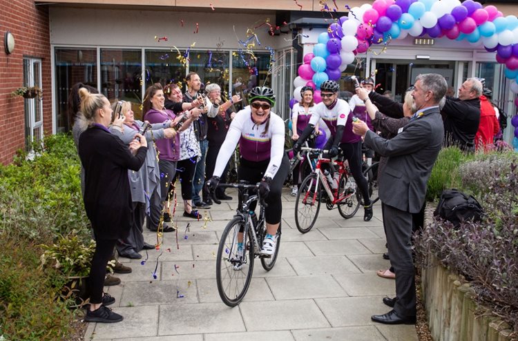 Dorset care homes host launch parties for gruelling 800-mile charity bike ride